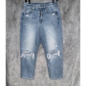 American Eagle By Payless Blue Cropped Jeans